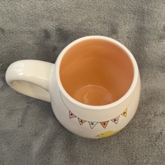 2018 Rae Dunn HAPPY EASTER double-sided mug x2 - Picture 4 of 6